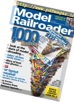 Model Railroader – April 2017