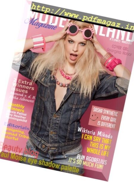 Modellenland Magazine – Part 2, March 2017 Cover