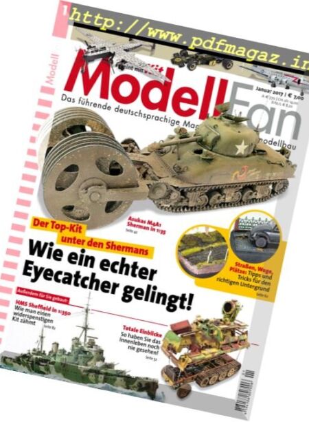 ModellFan – Januar 2017 Cover