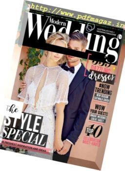 Modern Wedding – Issue 74, 2017