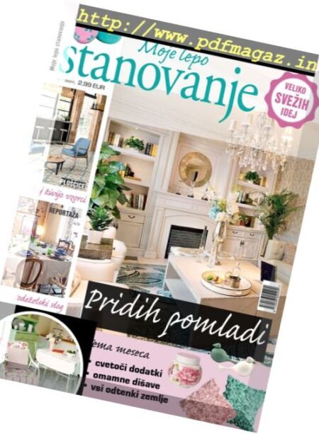 Moje Lepo Stanovanje – April 2017 Cover