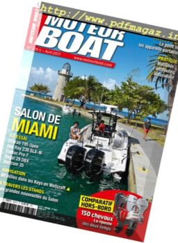 Moteur Boat – Avril 2017
