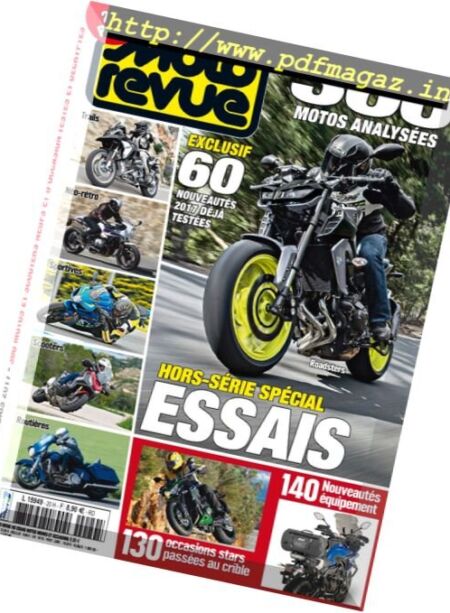Moto Revue – Hors-Serie – Essais 2017 Cover