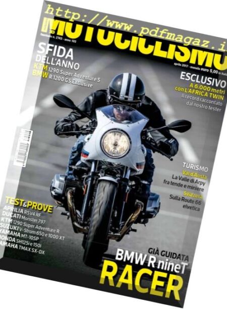 Motociclismo Italia – Aprile 2017 Cover