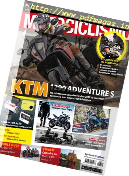 Motociclismo Portugal – Fevereiro 2017 Cover