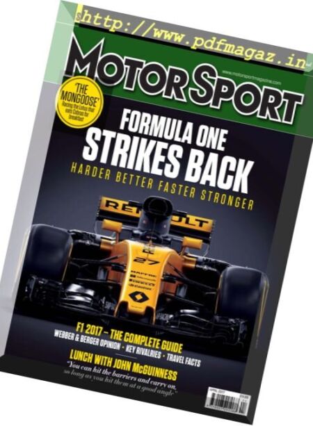 Motor Sport Magazine – April 2017 Cover
