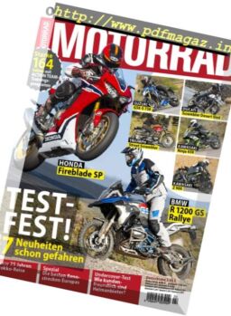 Motorrad – 3 Februar 2017