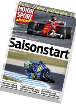 Motorsport Aktuell – 22 Marz 2017