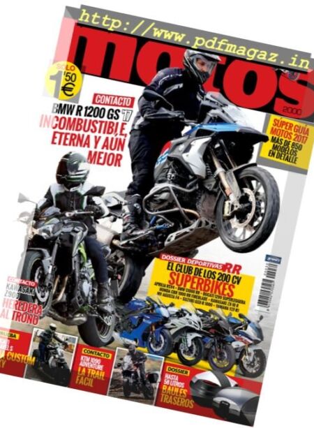 Motos Spain – Marzo 2017 Cover