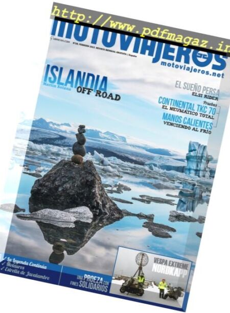 Motoviajeros – Febrero 2017 Cover