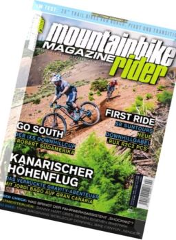 Mountainbike Rider Magazine – April 2017