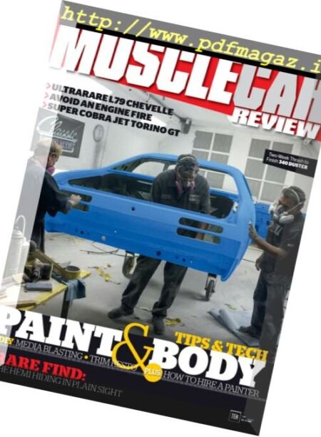 Muscle Car Review – April 2017 Cover