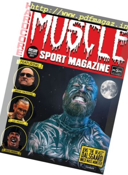 Muscle Sport Magazine – Winter 2017 Cover