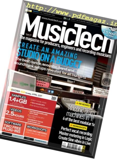 MusicTech – April 2017 Cover