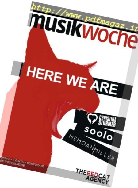 Musikwoche – 20 Januar 2017 Cover
