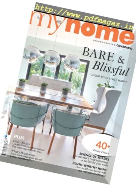 MyHome – March 2017 Cover