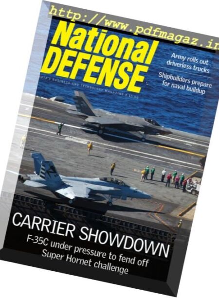National Defense – March 2017 Cover