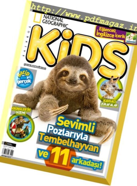 National Geographic Kids Turkey – Mart 2017 Cover