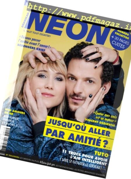 Neon France – Avril 2017 Cover
