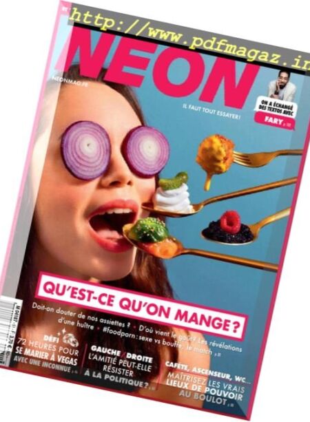 Neon France – Fevrier 2017 Cover