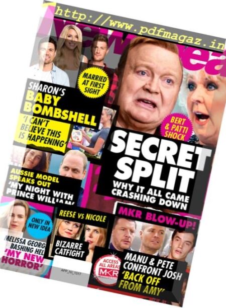 New Idea – 27 March 2017 Cover