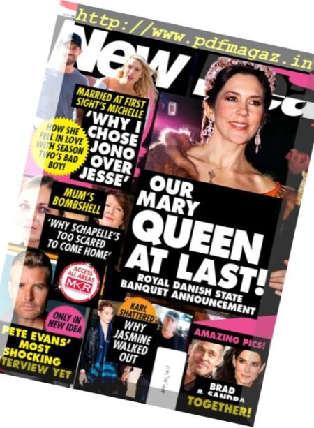 New Idea – 3 April 2017 Cover