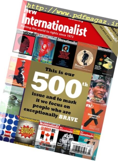 New Internationalist – March 2017 Cover