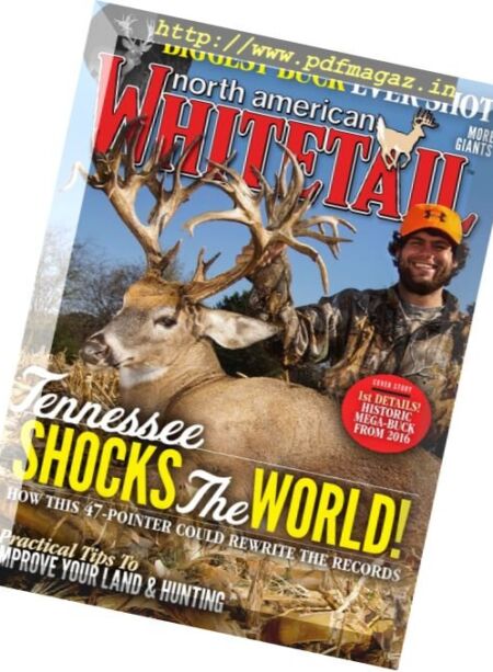 North American Whitetail – Spring 2017 Cover