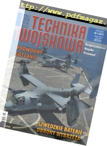 Nowa Technika Wojskowa – 01, 2017 Cover