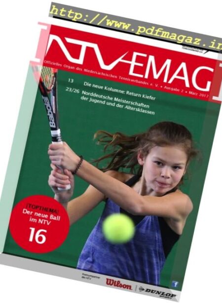 NTV emag – Marz 2017 Cover