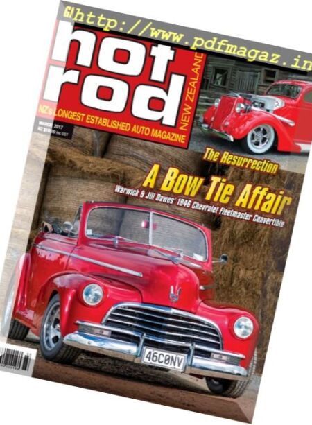 NZ Hot Rod – March 2017 Cover