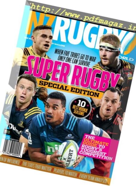NZ Rugby World – February-March 2017 Cover