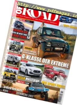 Off Road – April 2017