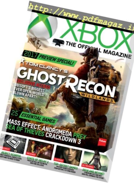 Official Xbox Magazine USA – March 2017 Cover