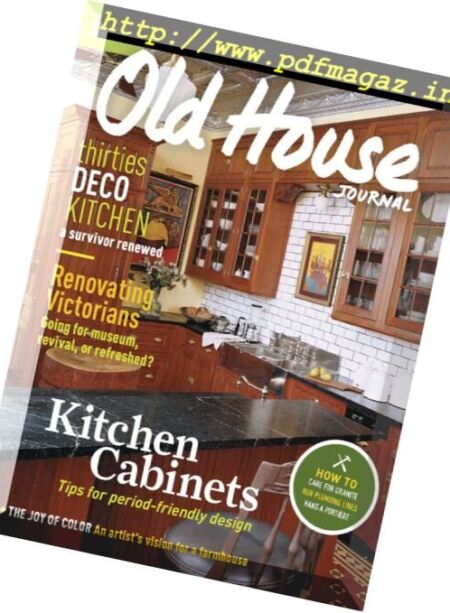 Old House Journal – April 2017 Cover