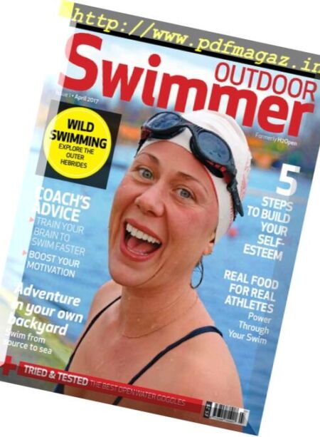 Outdoor Swimmer – April 2017 Cover