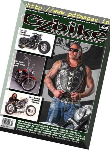 Ozbike Magazine – Issue 409, 2016 Cover