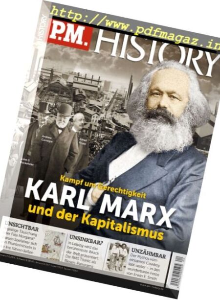 P.M. History – April 2017 Cover