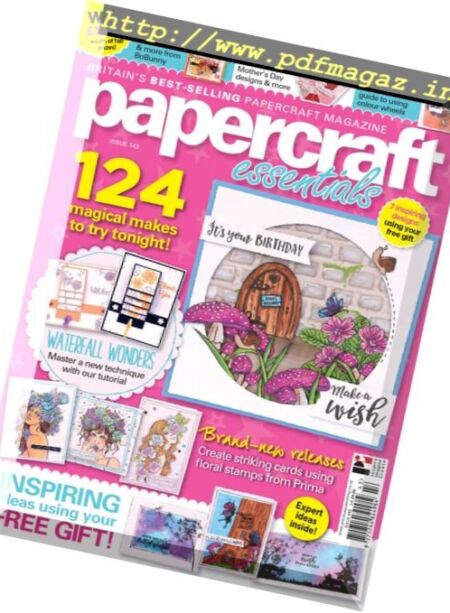 Papercraft Essentials – Issue 143, 2017 Cover