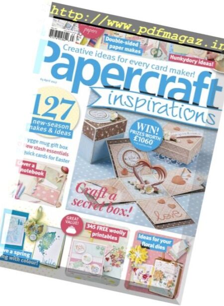 PaperCraft Inspirations – April 2017 Cover