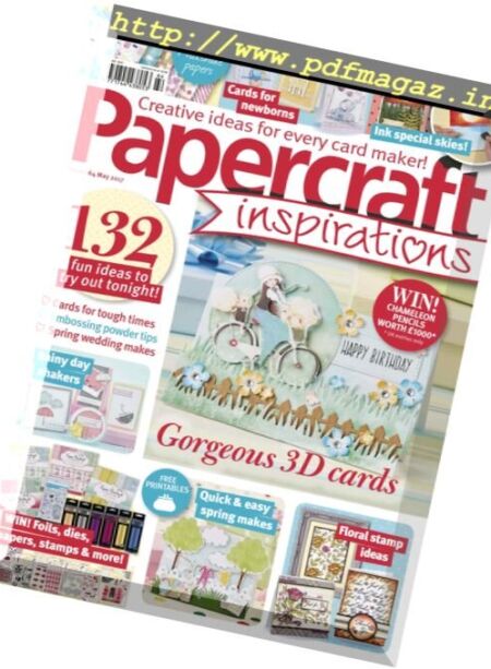 Papercraft Inspirations – May 2017 Cover