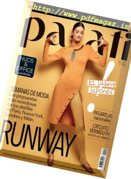 Para Ti Argentina – 24 Abril 2017 Cover