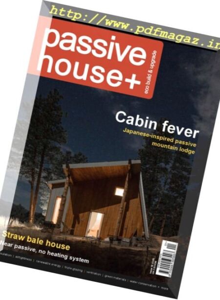 Passive House+ UK – Issue 19, 2017 Cover