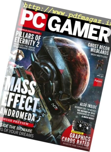 PC Gamer USA – April 2017 Cover