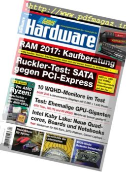 PC Games Hardware Germany – April 2017