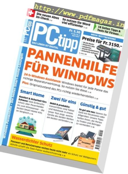 PCtipp – April 2017 Cover