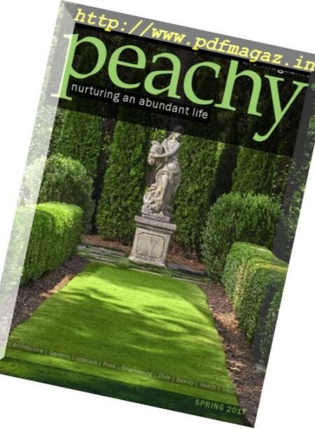 Peachy the Magazine – Spring 2017 Cover