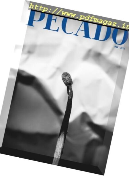Pecado Magazine – N 22, 2016 Cover