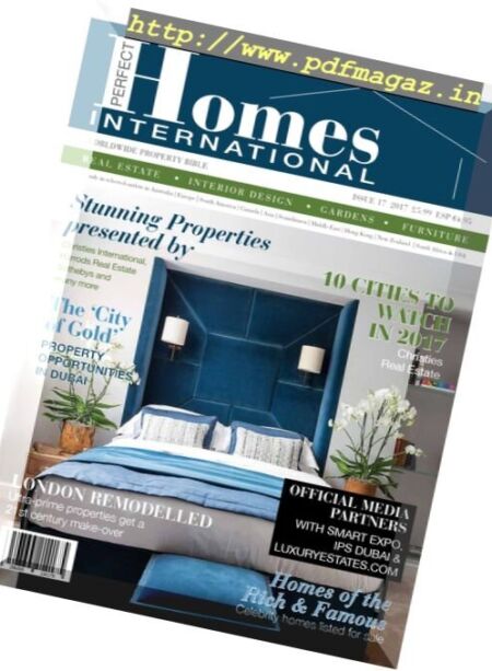 Perfect Homes International – Issue 17, Spring 2017 Cover
