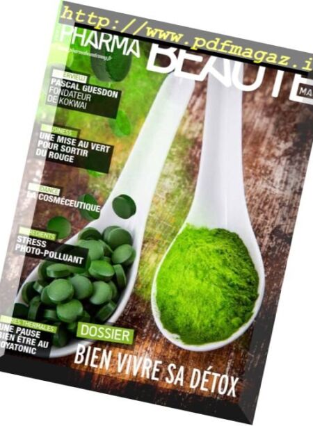 Pharma Beaute – Janvier-Fevrier 2017 Cover